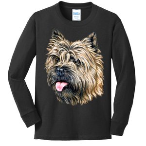 Cairn Terrier Kids Long Sleeve Shirt