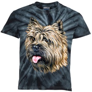 Cairn Terrier Kids Tie-Dye T-Shirt