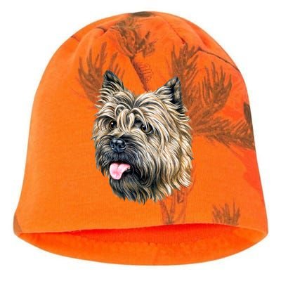 Cairn Terrier Kati - Camo Knit Beanie