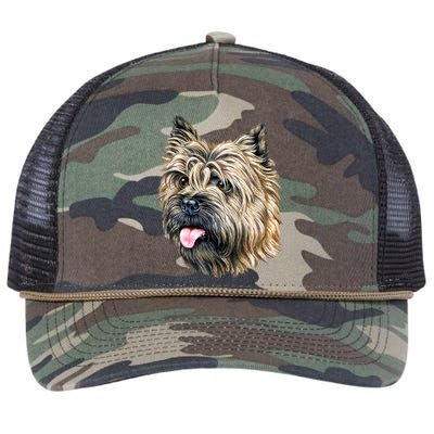 Cairn Terrier Retro Rope Trucker Hat Cap