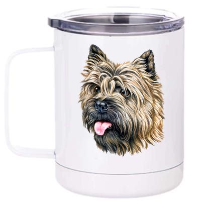 Cairn Terrier 12 oz Stainless Steel Tumbler Cup