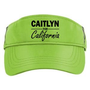 Caitlyn For California  Adult Drive Performance Visor