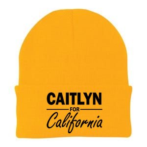 Caitlyn For California  Knit Cap Winter Beanie