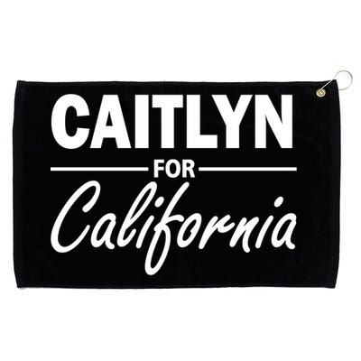 Caitlyn For California  Grommeted Golf Towel