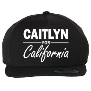 Caitlyn For California  Wool Snapback Cap