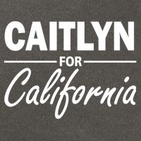 Caitlyn For California  Cotton Canvas Backpack
