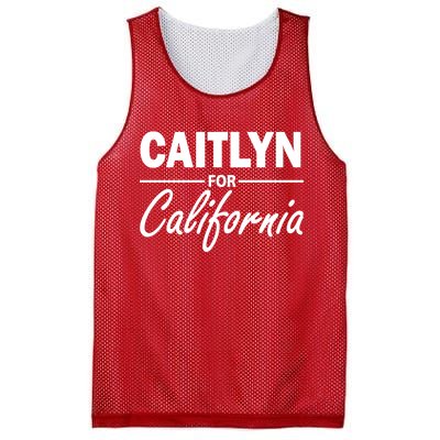 Caitlyn For California  Mesh Reversible Basketball Jersey Tank