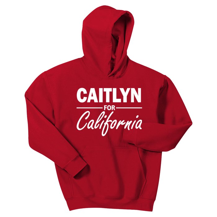 Caitlyn For California  Kids Hoodie