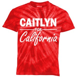 Caitlyn For California  Kids Tie-Dye T-Shirt