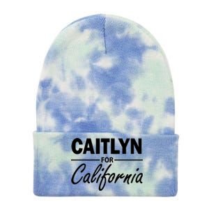 Caitlyn For California  Tie Dye 12in Knit Beanie