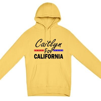 Caitlyn For California Governor Premium Pullover Hoodie