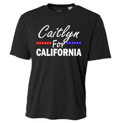 Caitlyn For California Governor Cooling Performance Crew T-Shirt