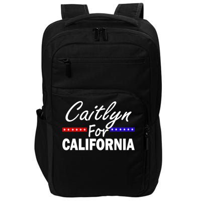 Caitlyn For California Governor Impact Tech Backpack