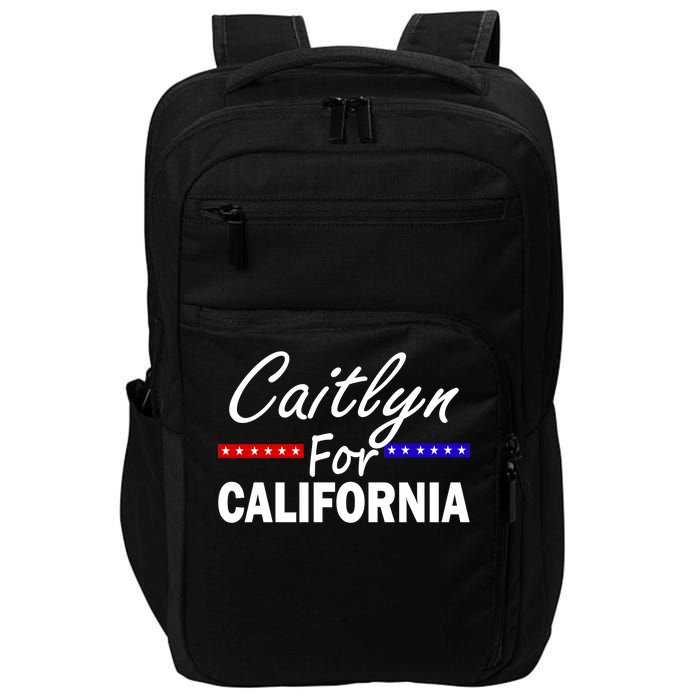 Caitlyn For California Governor Impact Tech Backpack