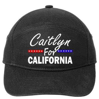 Caitlyn For California Governor 7-Panel Snapback Hat