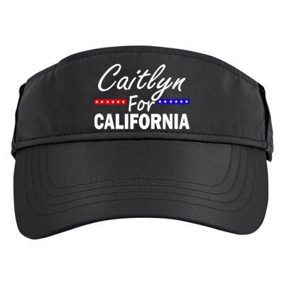 Caitlyn For California Governor Adult Drive Performance Visor