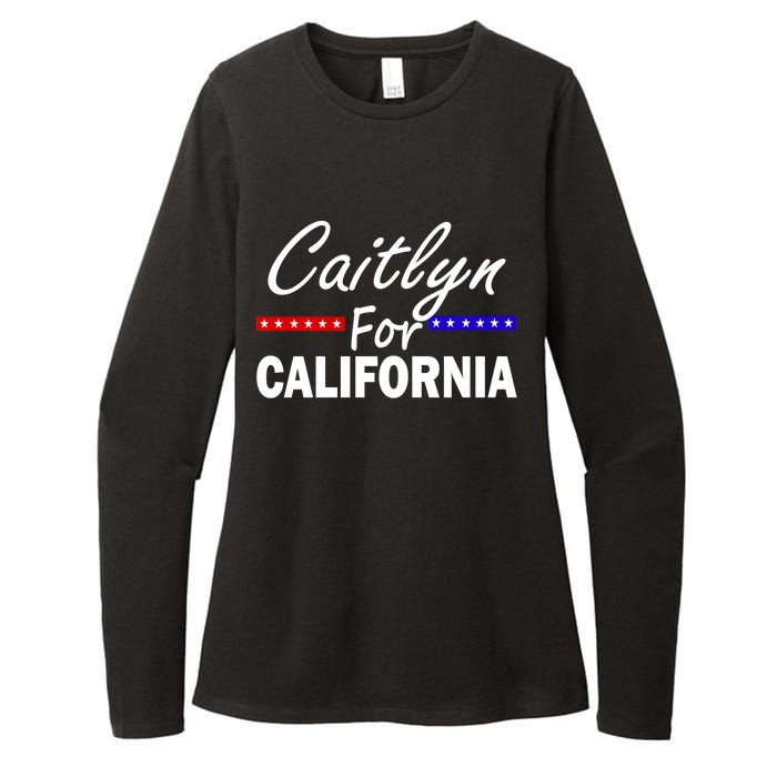 Caitlyn For California Governor Womens CVC Long Sleeve Shirt