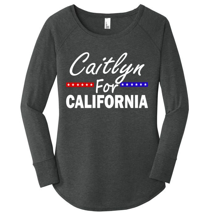 Caitlyn For California Governor Women's Perfect Tri Tunic Long Sleeve Shirt