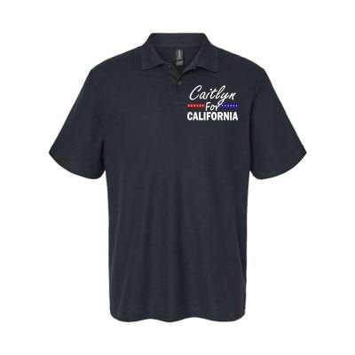 Caitlyn For California Governor Softstyle Adult Sport Polo