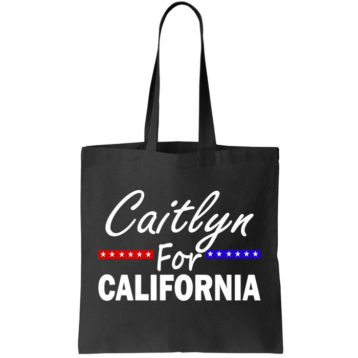 Caitlyn For California Governor Tote Bag