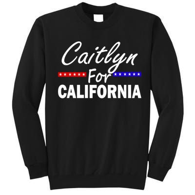 Caitlyn For California Governor Tall Sweatshirt