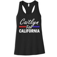 Caitlyn For California Governor Women's Racerback Tank