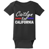 Caitlyn For California Governor Baby Bodysuit