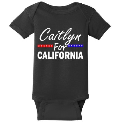 Caitlyn For California Governor Baby Bodysuit