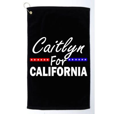 Caitlyn For California Governor Golf Towel
