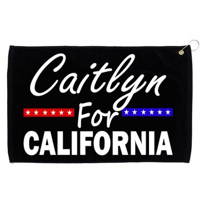 Caitlyn For California Governor Grommeted Golf Towel