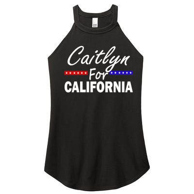 Caitlyn For California Governor Women's Perfect Tri Rocker Tank