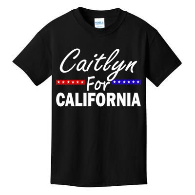 Caitlyn For California Governor Kids T-Shirt