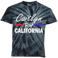 Caitlyn For California Governor Kids Tie-Dye T-Shirt