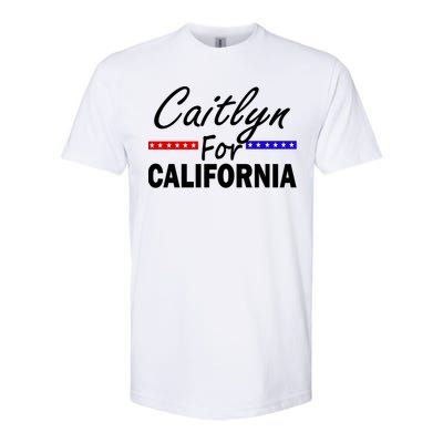 Caitlyn For California Governor Softstyle CVC T-Shirt