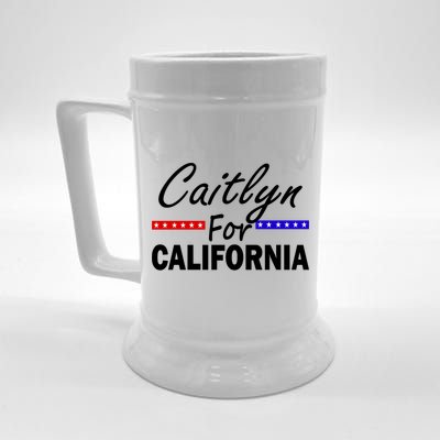 Caitlyn For California Governor Beer Stein