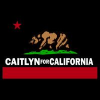 Caitlyn For California Governor Jenner Cali Flag Drawstring Bag