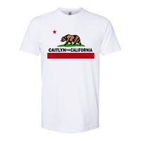 Caitlyn For California Governor Jenner Cali Flag Softstyle CVC T-Shirt