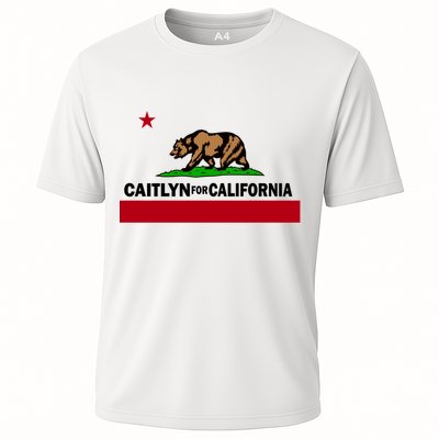 Caitlyn For California Governor Jenner Cali Flag Performance Shirt