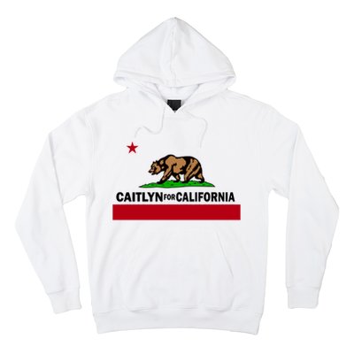 Caitlyn For California Governor Jenner Cali Flag Hoodie