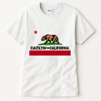 Caitlyn For California Governor Jenner Cali Flag Tall T-Shirt