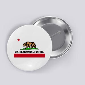 Caitlyn For California Governor Jenner Cali Flag Button