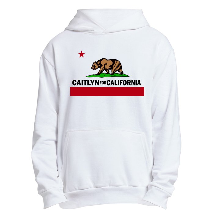 Caitlyn For California Governor Jenner Cali Flag Urban Pullover Hoodie