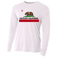 Caitlyn For California Governor Jenner Cali Flag Cooling Performance Long Sleeve Crew