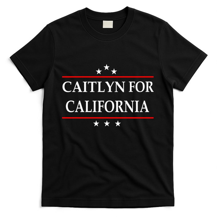 Caitlyn For California Governor Jenner Campaign T-Shirt
