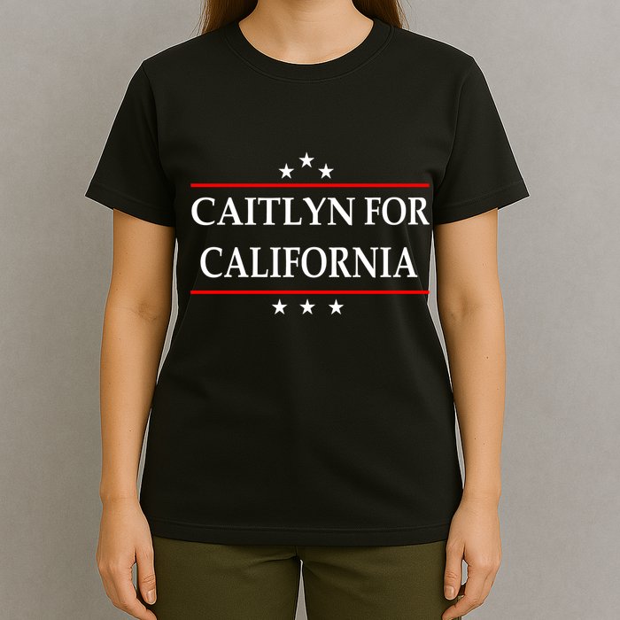 Caitlyn For California Governor Jenner Campaign T-Shirt