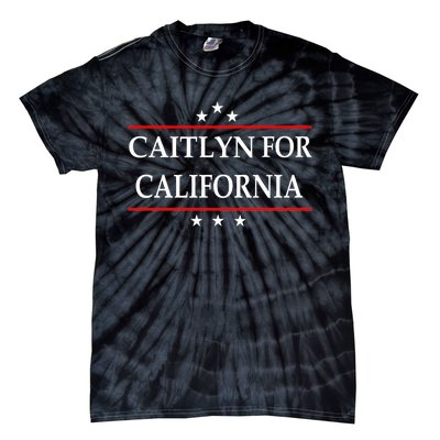 Caitlyn For California Governor Jenner Campaign Tie-Dye T-Shirt