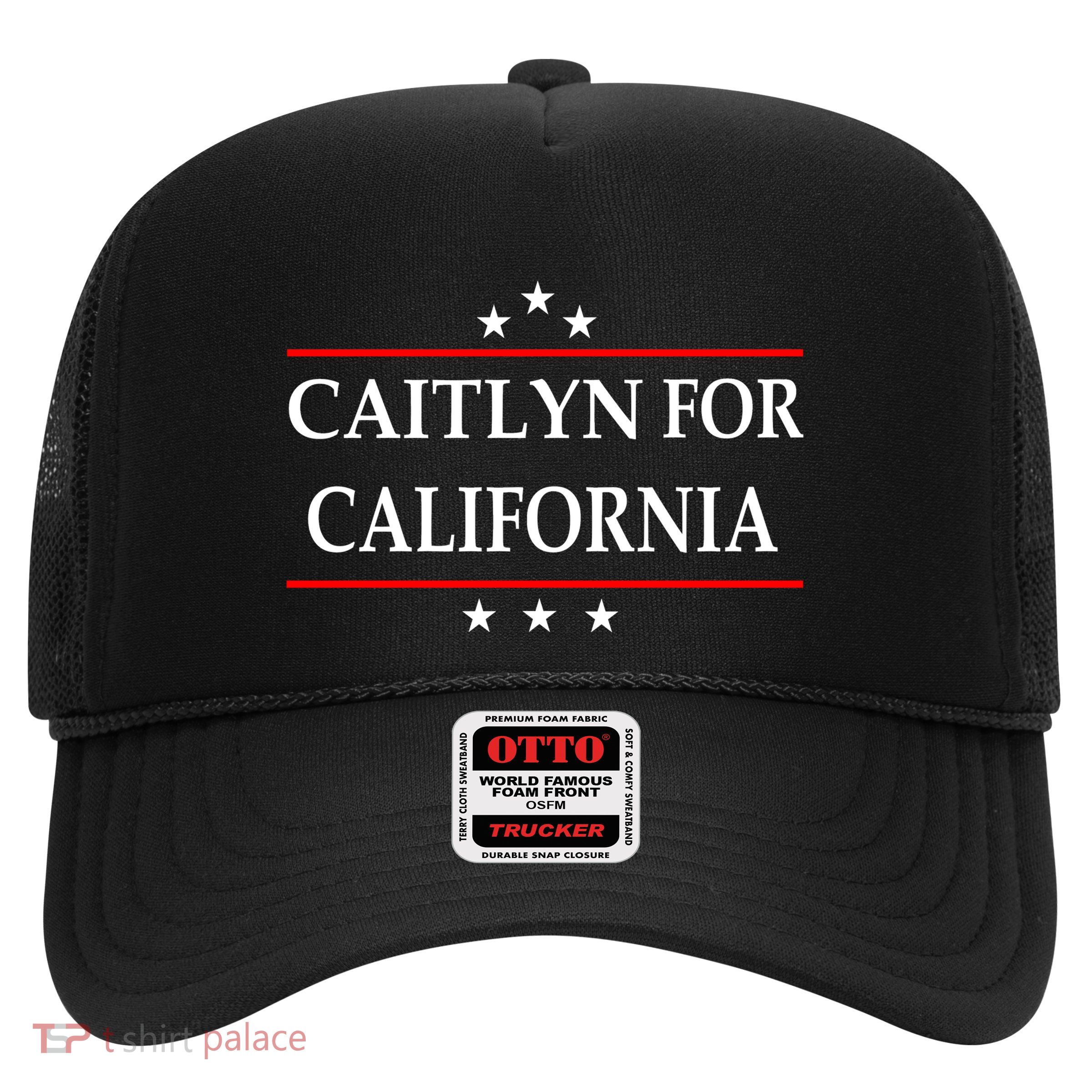 Caitlyn For California Governor Jenner Campaign Trucker Hat