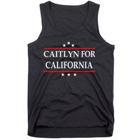 Caitlyn For California Governor Jenner Campaign Tank Top