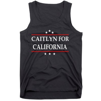 Caitlyn For California Governor Jenner Campaign Tank Top