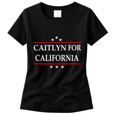 Caitlyn For California Governor Jenner Campaign Womens T-Shirt